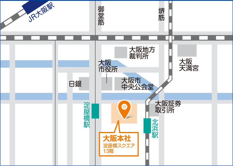 大阪本社地図２